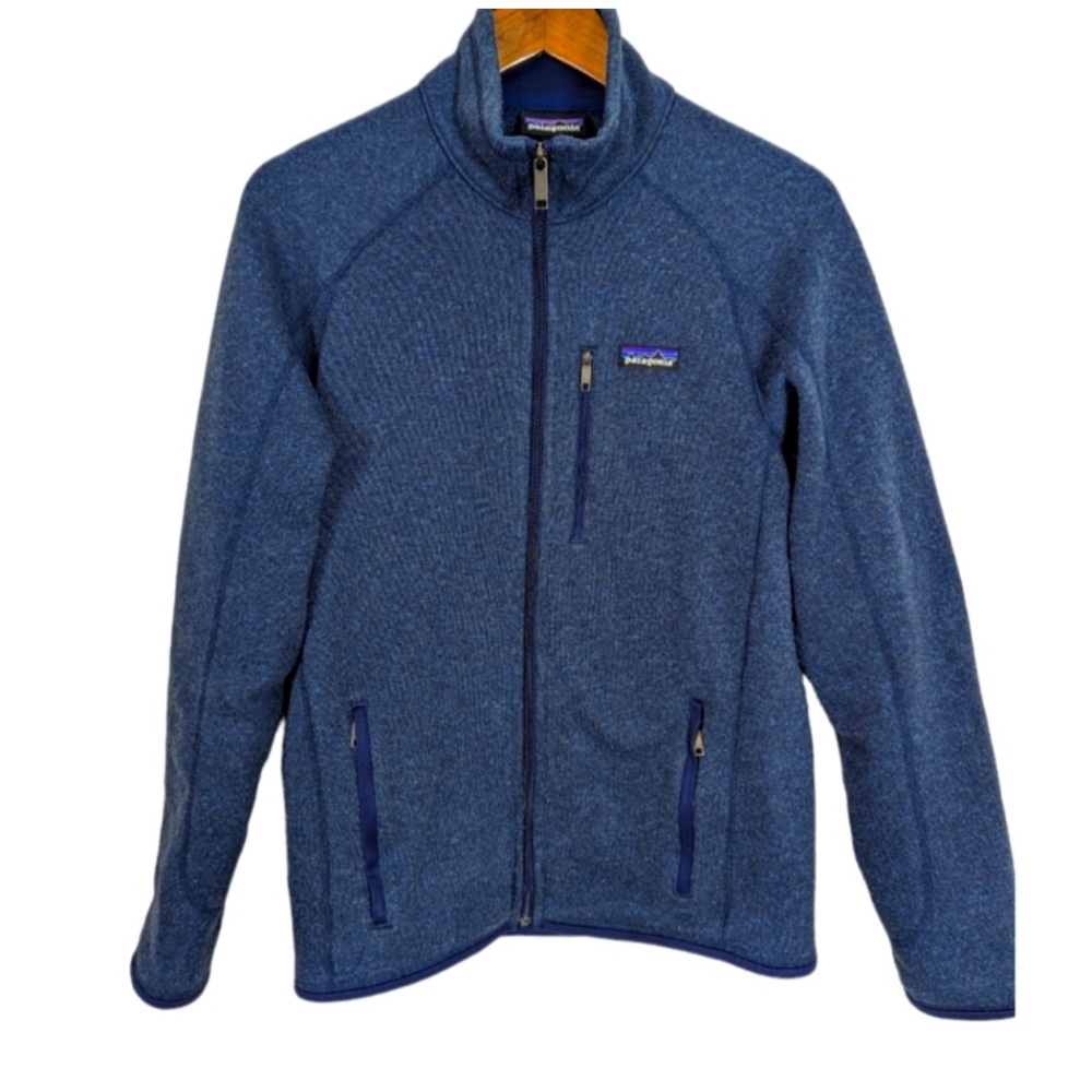 Patagonia Mens Blue Worn Wear Fleece Better Sweater
Zip Up Jacket